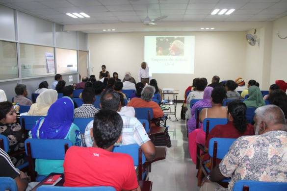 Audience at the book launch